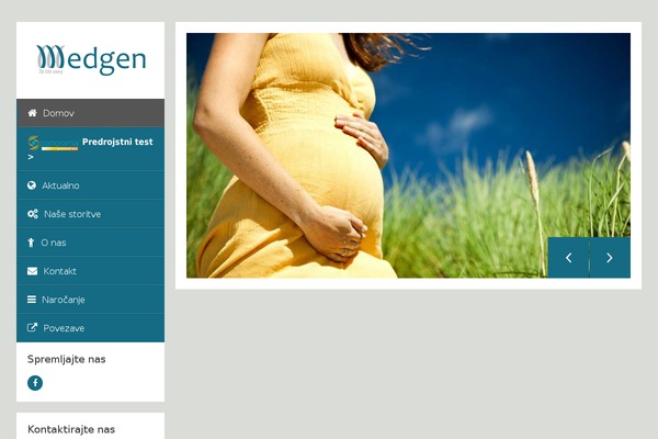 medgen.si site used Unik