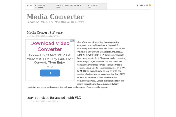Thesis 1.8.1 theme site design template sample