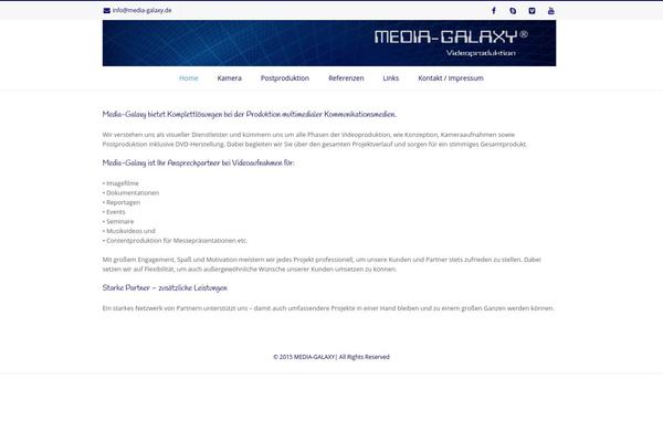 Nimva theme site design template sample
