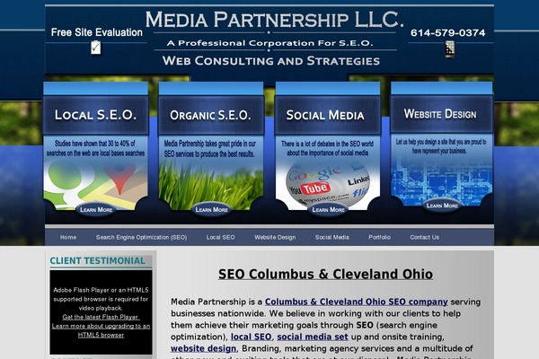 Weaver II pro theme site design template sample