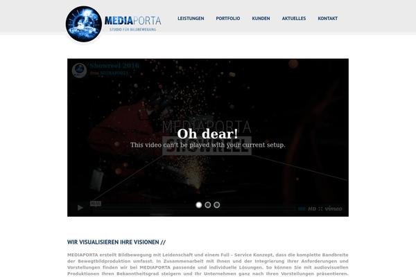 Gigawatt theme site design template sample