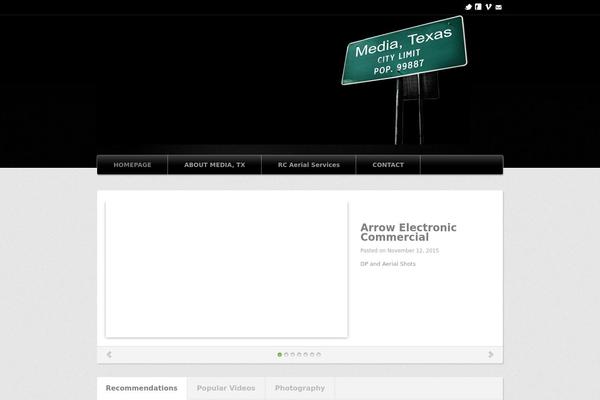 Primero theme site design template sample
