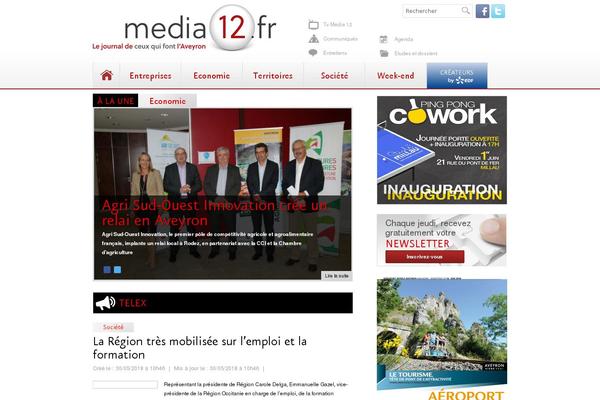 Accentbox theme site design template sample