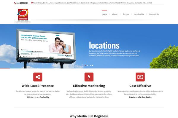 Perfecti theme site design template sample