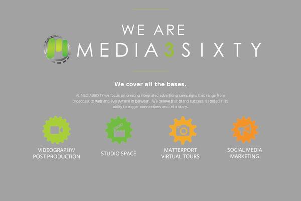 Alma theme site design template sample