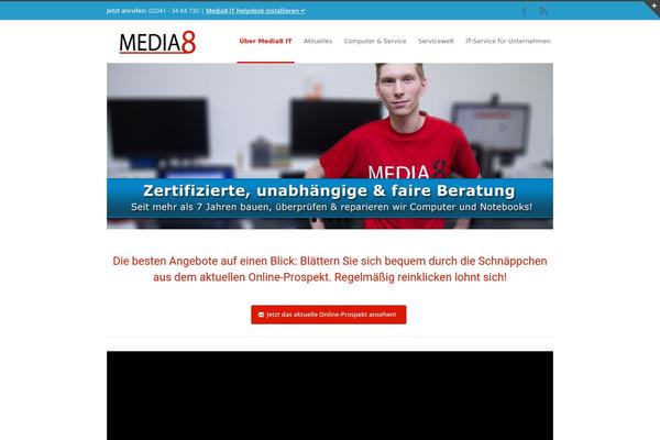 media8.de site used Inovado