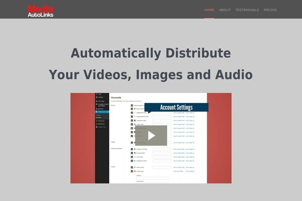 One Pager theme site design template sample