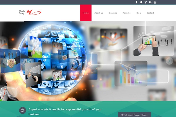 Sapphire theme site design template sample