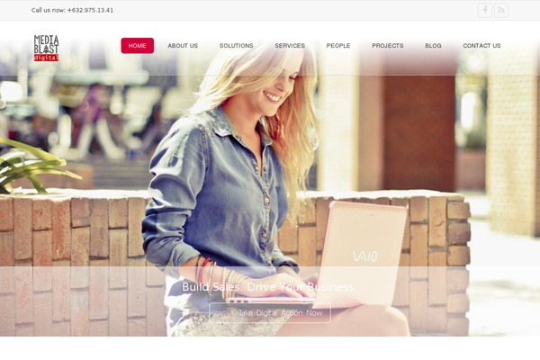 inCreate theme site design template sample
