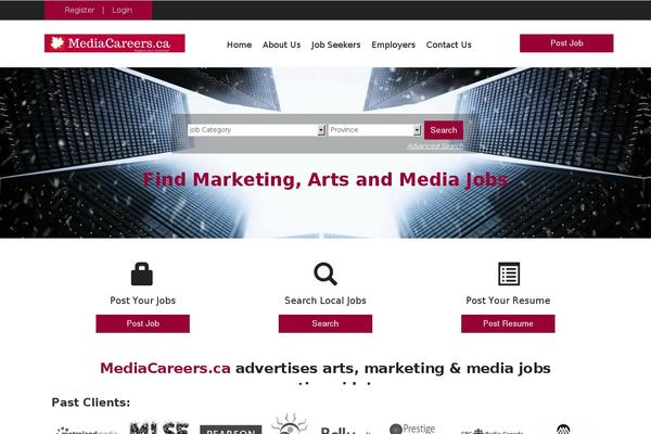 Jobroller theme site design template sample