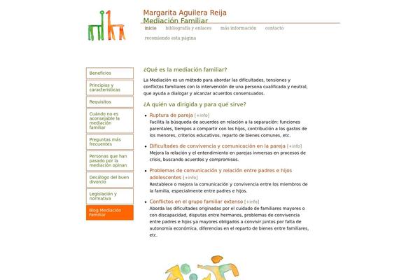 mediacionfamiliaraguilera.com site used Vesper