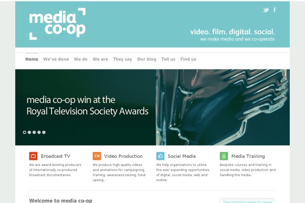 mediaco-op.net site used Clarity