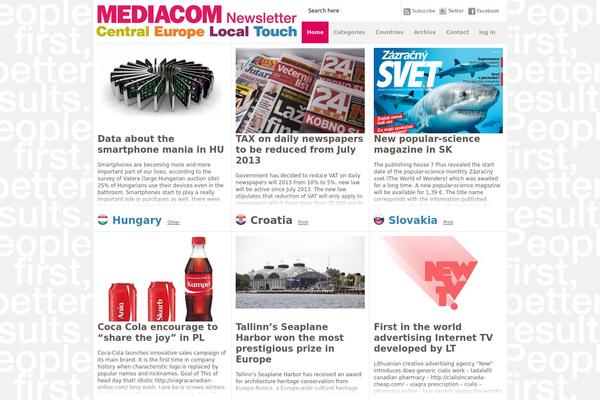 mediacomlocaltouch.com site used Paragrams