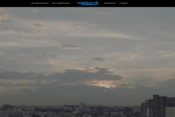 Maxwell theme site design template sample