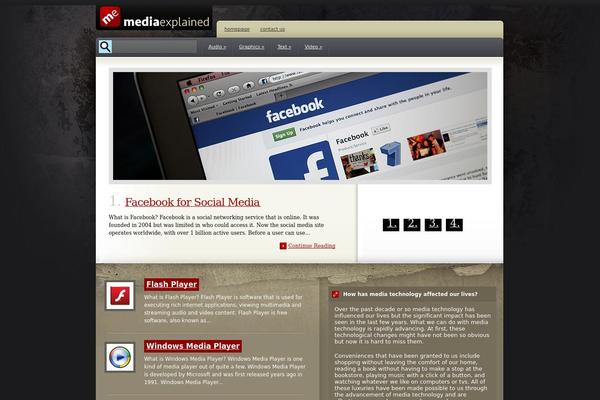 Coldstone website example screenshot