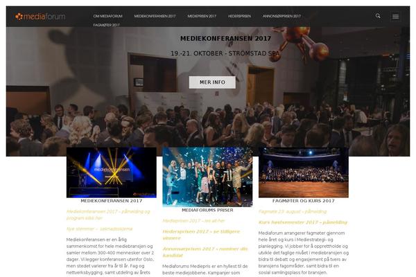 Ronneby_child theme site design template sample