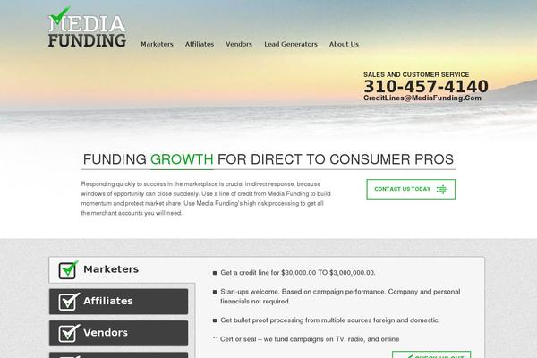 mediafunding.com site used Mediafunding