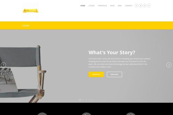 Mineral theme site design template sample