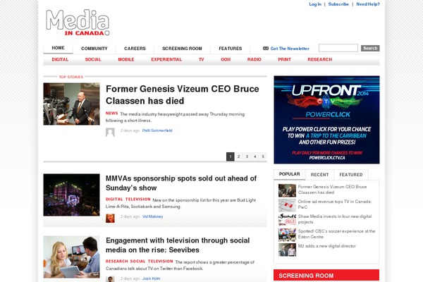 Pb theme site design template sample