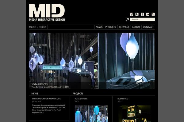 F8 Lite theme site design template sample