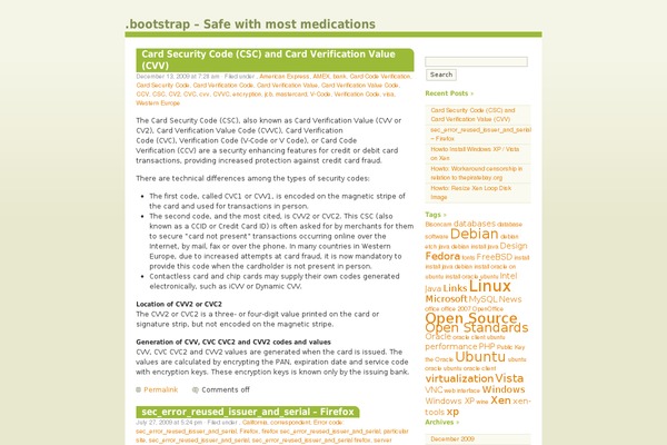 Almost Spring theme site design template sample