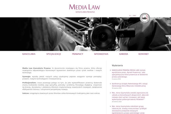 Ml theme site design template sample