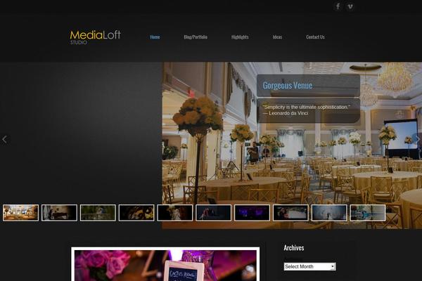 EPIC theme site design template sample