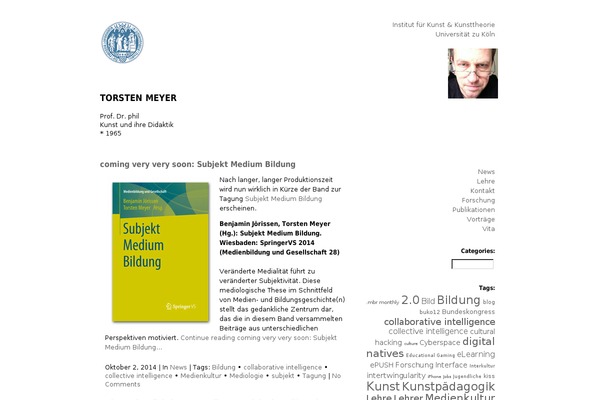 medialogy.de site used Kunstblogs