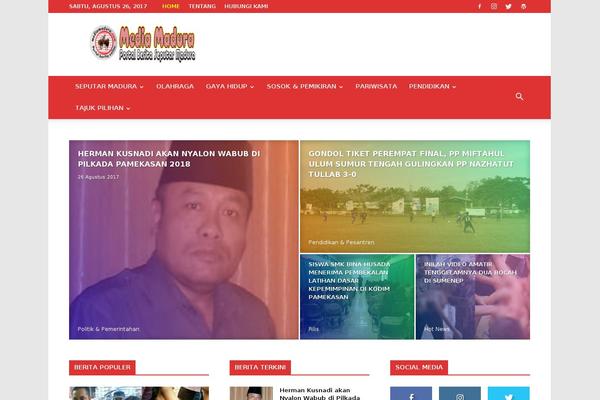 Site using Td-standard-pack plugin