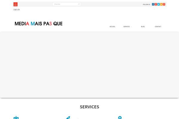 Site using Crumina-page-slider plugin