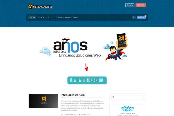 mediamasterseo.com site used RichOne