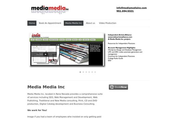 Builder Air theme site design template sample