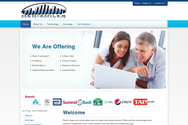 Site using Helios Solutions Brand Logo Slider plugin