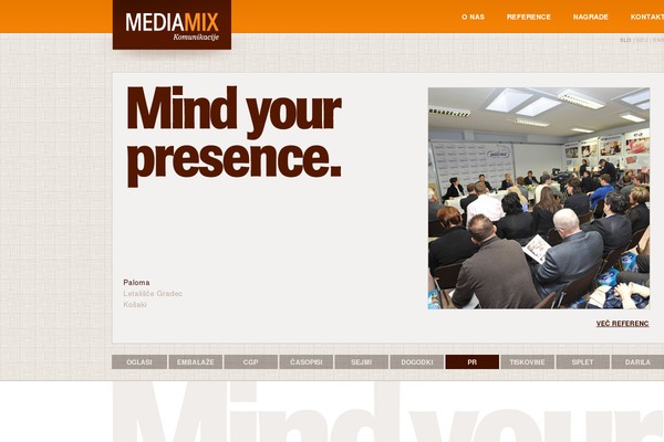 mediamix theme websites examples