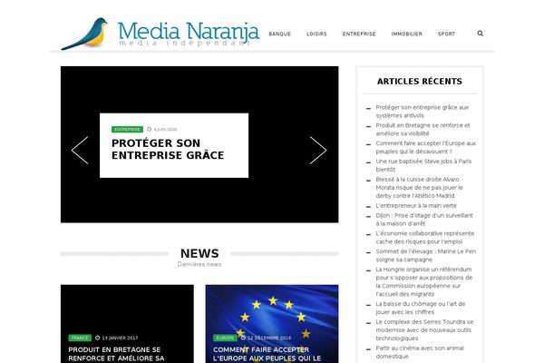 medianaranja.fr site used The-rex