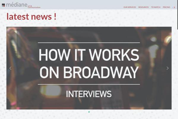Moesia theme site design template sample
