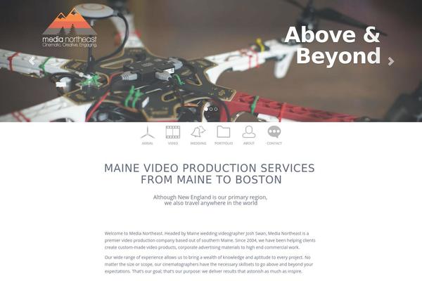 Inspiro theme site design template sample