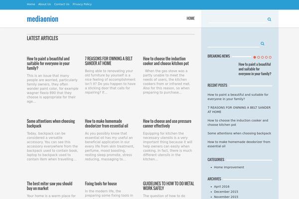 mediaonion.org site used Incredible