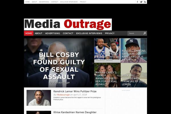 Hot Topix theme site design template sample