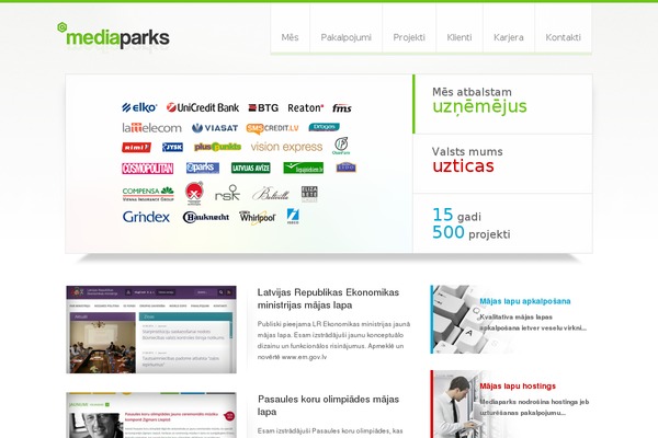 MP theme site design template sample