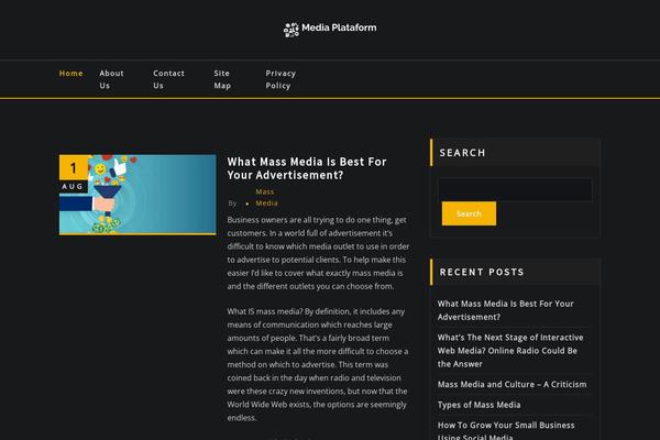 Designexo theme site design template sample