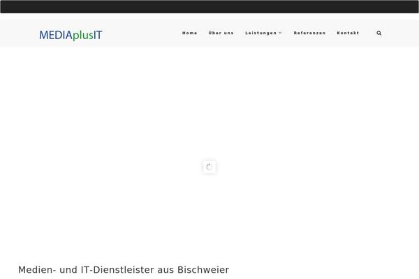 Business Hub theme site design template sample
