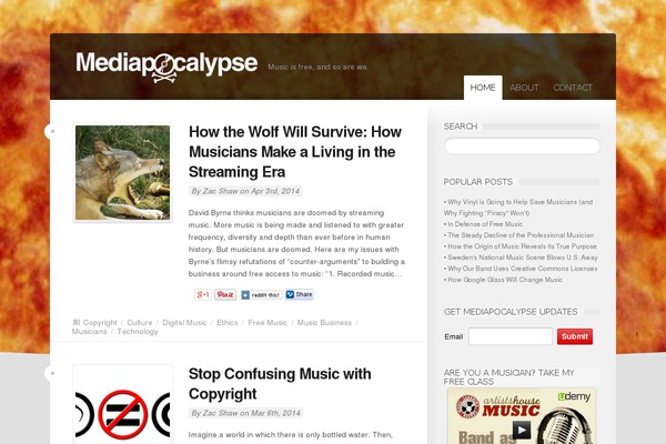 mediapocalypse.com site used Sprout11