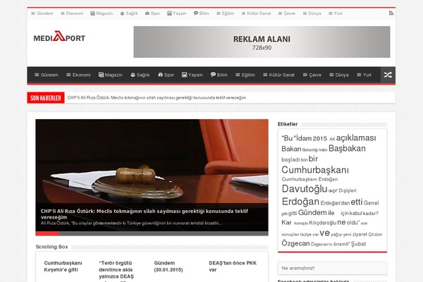 Sahifa theme site design template sample