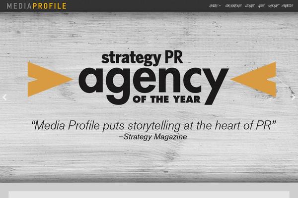 MP theme site design template sample