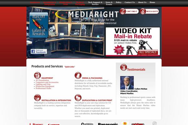 Quadro theme site design template sample