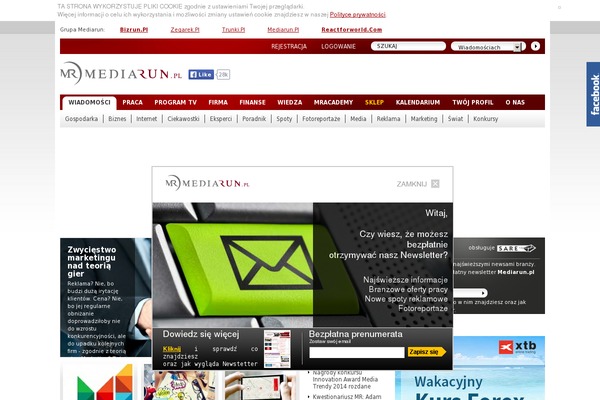 mediarun.pl site used Sparkle