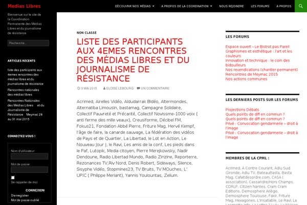 medias-libres.org site used Strongholdpro
