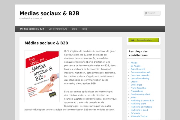 medias-sociaux-b2b.fr site used Catch Box