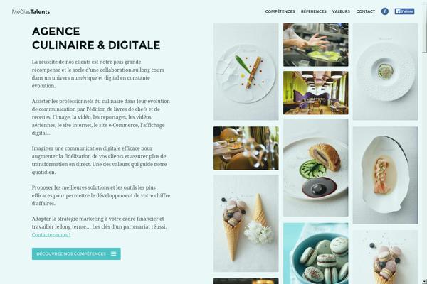 HalfCreative theme site design template sample